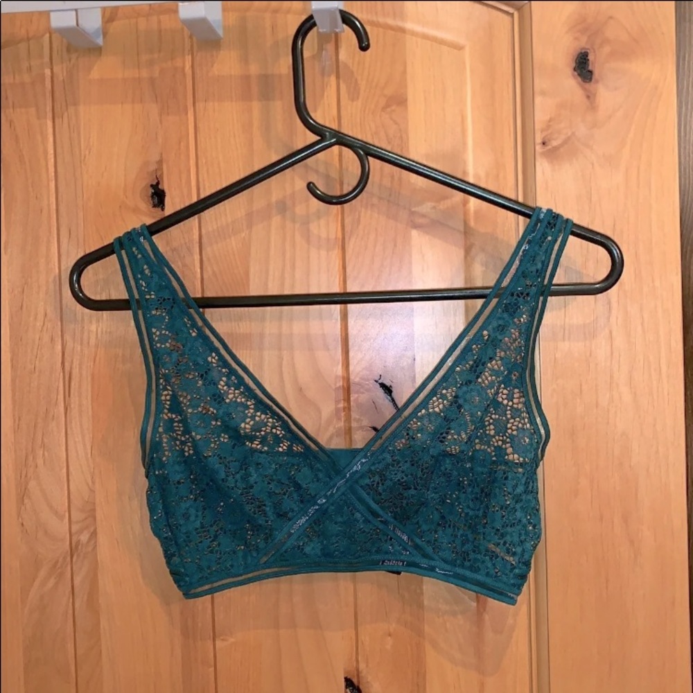 Victoria’s Secret Emerald Plunge Lace Very Sexy Bralette